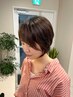 【7月平日限定emuお試しクーポン】カット+透明感カラー￥8900