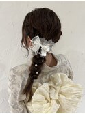 浴衣　ヘアセット　大阪ヘアメ　花火大会　コンサート　推し活