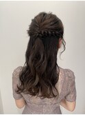 結婚式ヘアセット/お呼ばれヘアー/ヘアセット