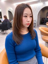 ロンド ブランシュ 錦糸町北口(Lond blanche)&nbsp;メルティカラーフェミニンロング似合わせカットレイヤーカット