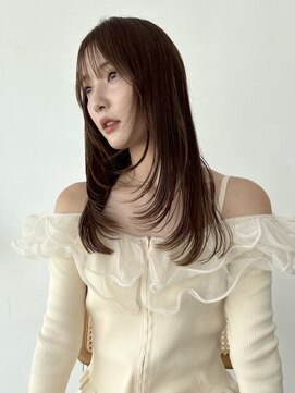 スミス 上野(smith) レイヤー　ハッシュカット　お顔周りカット