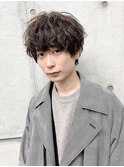 MEN’S HAIR/波巻ツイストスパイラル/フェザーパーマ/渋谷ア