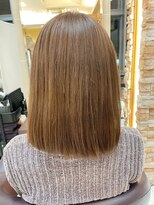 ルページ 千葉(lpage)&nbsp;髪質改善/顔周りレイヤーカット/グレージュ[千葉/千葉駅]