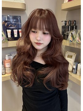 ボタン テンジン(VOTAN tenjin) 【votan ayana】ピンクブラウン / レイヤーカット