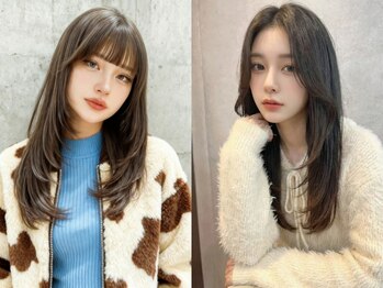 syugasol元町三宮【シュガソル】レイヤーカット/顔周り/韓国【3/5 NEW OPEN（予定）】の写真/<綺麗は髪の艶から>美しさを纏った髪は"syugasol"の髪質改善トリートメントで叶える*[三宮元町駅/髪質改善]