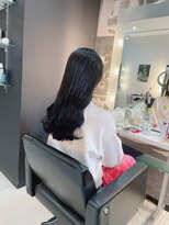 ソーホーニューヨーク 函館店(SOHOnewyork)&nbsp;ネイビーブルー　函館/五稜郭/函館美容室/髪質改善/縮毛矯正