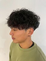 サイクル(CYCLE)&nbsp;MEN'S HAIR/波巻きツイストスパイラル/リバースセンターパート
