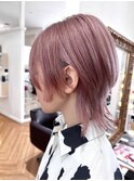 ウルフレイヤー×ピンクベージュ