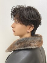 ディフィーノ 赤坂(DIFINO) メンズカット/センターパート/毛流れカルマパーマ