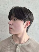 エイル 北堀江(Eir) シースルー マッシュ ダウンパーマ 韓国風
