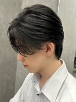 エルマーク 和歌山(L-MARK) マッシュヘア/黒髪/メンズカット/men's/フェザーパーマ