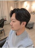 センターパートショート