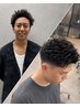 【スタイリスト志音指名限定】メンズデザインカット￥4400→3300