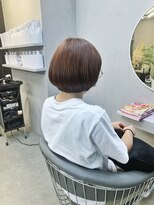 クロア(CHROA)&nbsp;【重めマッシュボブ×アッシュ系ベージュカラー】
