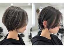 ドットハリス(.HARRISS)の雰囲気（骨格に合わせた簡単スタイリングのショートカット）