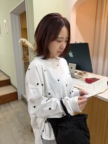 キュオンシア(CUEON. ciea)&nbsp;wine red×Bob style