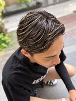 デコラ DECOR&nbsp;メンズハイライト×かき上げショート