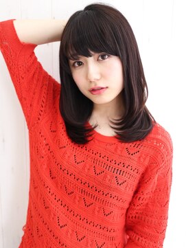 ハレ(HALE) 【HALE銀座】暗髪でもかわいい☆レイヤーミディ