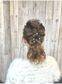 結婚式やパーティー イベントでのヘアーセット