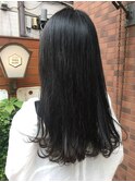 簡単スタイリング・ブルージュカラー。