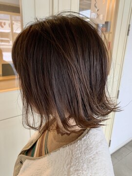 インプレス 小樽店(impres) 【impres】ふんわりかわいい☆ミニボブ☆