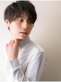 ≪mod's men≫くせ毛風パーマな‥ショートコンマヘアD