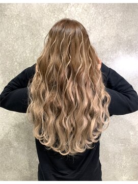 ニノ(nino) 【NINO】ブリーチなし/ベージュ/グラデーション/シールエクステ