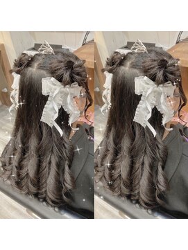 アリエス 新宿駅前東口店(Aries) ハーフツインおだんご[ヘアセット]★