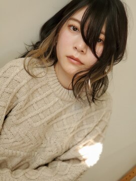 リトロボ(ritrovo) 【インナーカラー】が映える大人セミディスタイル