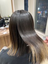 アッシュ 学芸大学店(Ash) 「Ash 学芸大学」　大人可愛い　髪質改善縮毛矯正　艶髪美人