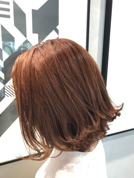 ヘアブランコブランコ 横浜(hair blanco_blanco) ボブルフ/艶ボルドー/こなれハイトーン/プレミアムカラー[横浜]