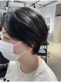 髪質改善/大人ショート/黒髪/エイジングケア/艶髪/大倉山