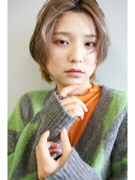 コタン(COTAN) 【COTAN】アクセントショート＊ワイドチークバング《田中》