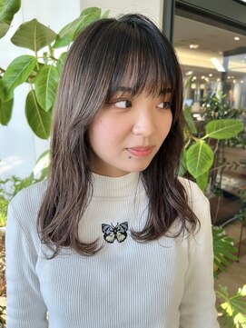 ビュートリアム 神戸(BEAUTRIUM) 似合わせカット/前髪カット/グレージュカラー/グラデーション