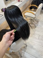 ノンヘアープラス(non hair +) うる艶酸性ストレート！