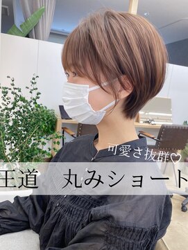 サンドシーン(sand scene) ＠thisiskaito表参道原宿/ショートヘア/ショートボブ/グレージュ