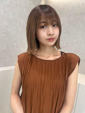 エジョン 幡ヶ谷店(Aejon) チョコレート大人ガーリー小顔プリカールデザインカラー