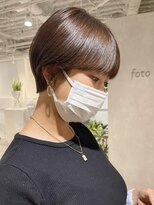 フォト イケブクロ(foto IKEBUKURO)&nbsp;ブリーチなしダブルカラー/ハイトーン×韓国風ショート/池袋