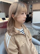 ラルムバイシー 新宿(LARME by Sea)&nbsp;盛れる顔まわりカット/レイヤーカット/韓国ヘア【Kaya】