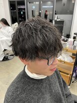 ラッドバイプティパ(rad...by petit-pas)&nbsp;＊弱め波巻きスパイラルパーマ/メンズマッシュ/パーマ/ショート