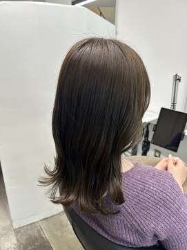 イレス 札幌円山店(IRESU) 切りっぱなしボブ/エアリーロング/美髪/ピンクブラウン/ショート