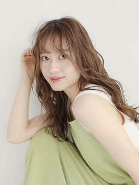 フレイムス ヘア アンド リラックス 高崎駅西口店(Frames hair&relax) ほつれウェーブロング