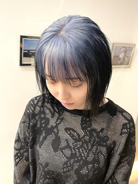 オーオシカシカスペース(OOO YY Space) ルーツカラー/デザインカラー/ブルーシルバー/ブルーブラック