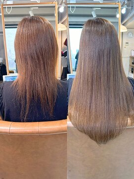 アンククロス 表参道(ANKH CROSS) 超最高級品質ロアエクステ[ビフォーアフター]