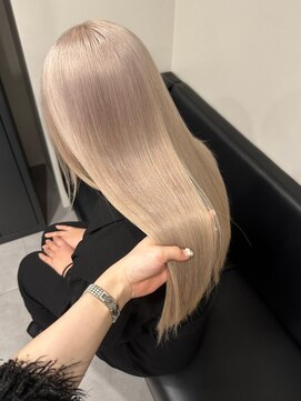 ベレーザ 渋谷(BELEZA) 6911渋谷ブロンドミルクティーアッシュホワイト韓国ストレート