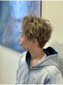 ワンブリーチオリーブベージュ