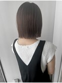 切りっぱなしボブ
