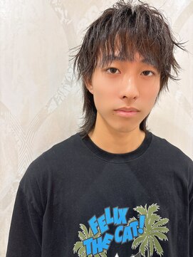 アフロートナガノ(AFLOAT NAGANO) お洒落でもあり、かっこよさもある大人気ウルフヘア