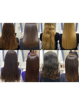 髪質改善に特化したハイキャリアスタイリスト在籍♪”今までにない手触りと艶を実感して下さい☆