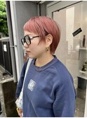 【chihiro】ピンクコンパクトショート